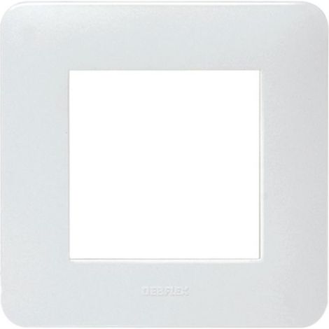 Casual Plaque 1 Poste Blanc (1/2)
