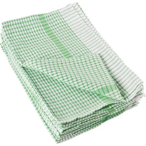 Torchons Verts Wonderdry - 762 x 508 mm Lot de 10 - Vogue (1/5)