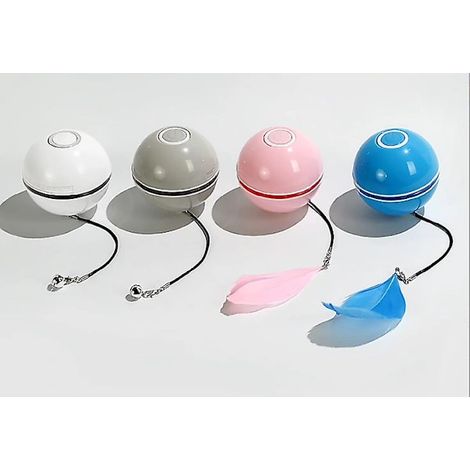 Balle lumineuse LED blanche pour animaux de compagnie
