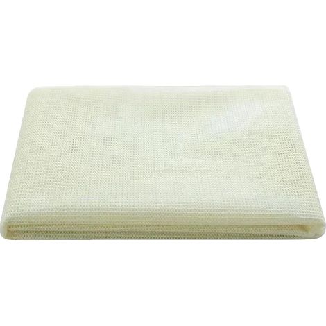 Tapis Antidérapant, Matériau Écologique, Utilisation Polyvalente, 150X200CM, Blanc cassé (1/2)