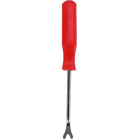 4-Zoll-Türverkleidungsclip-Entferner/Schraubendreher/Nagelzieher (rot)