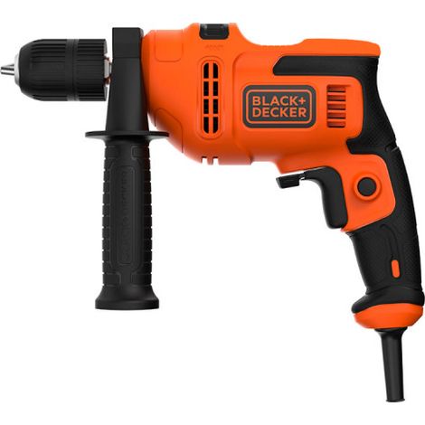 BLACK+DECKER BEH200-QS Taladro percutor con cable de 500W (1/5)