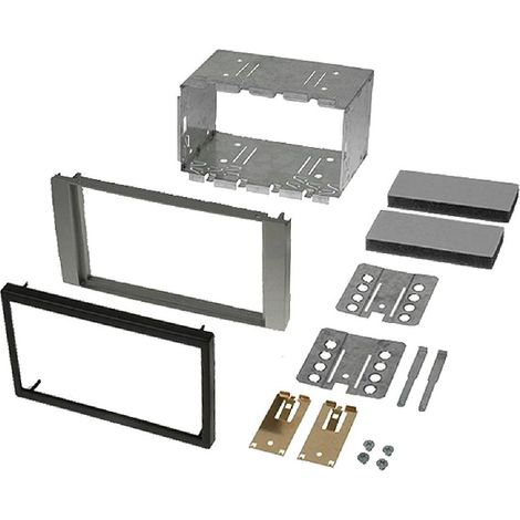 Kit Facade Autoradio FA153G compatible avec Ford Fiesta Focus C-Max S-Max Kuga Mondeo Galaxy
