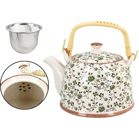 Bollitore in ceramica con infusore