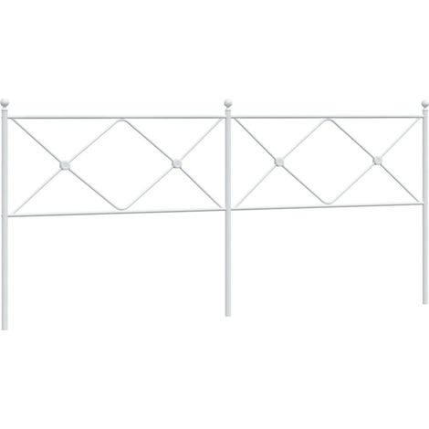 Tête de lit,Panneau décoratif métal blanc 193 cm CFW8225870 (1/5)