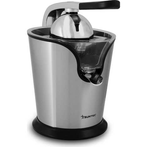 Presse Agrumes Electrique ZIP-8441 PRO En Acier Inoxydable avec Système Automatique Start-Stop- Silencieux/Rapide Pour Jus d'Orange, Citron, Pamplemouse - Compatible lave-vaisselle (1/5)