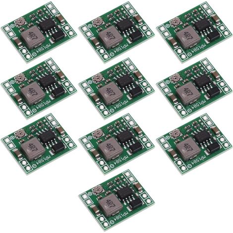 Module Abaisseur Tension - Convertisseur Buck - 4 5 V À 28 V Vers 0 8 V À 20 V - 3 A - 10 Pièces (1/5)