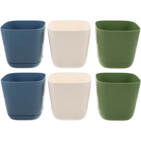 teilige Blumentöpfe Blumentöpfe für drinnen und draußen mit (1/5)
