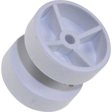 Roulette pour pied arrière d'origine (481252898001) Lave-vaisselle MIELE, IKEA WHIRLPOOL, LADEN, BAUKNECHT, IGNIS, WHIRLPOOL, KITCHENAID