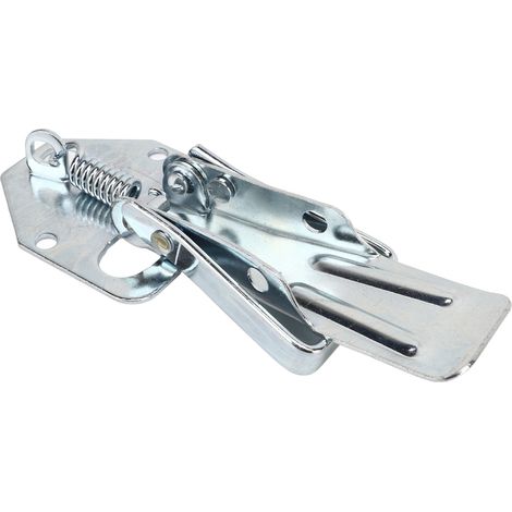 Loquet de porte de remorque robuste en fer galvanisé, poignée de porte, verrou de hayon élévateur, loquet à tirer pour caravane et camionnette (1/5)