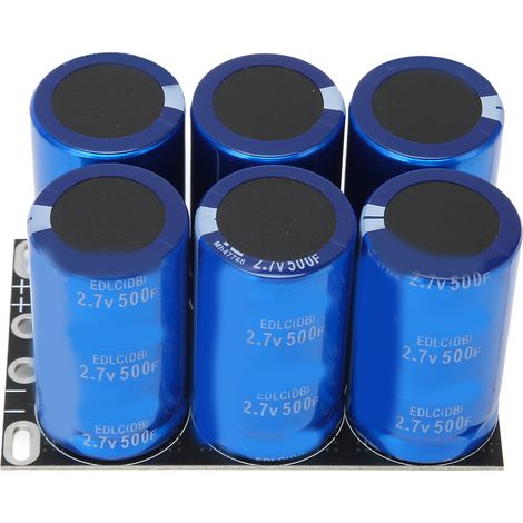 Module condensateur 16V 83F 6 pièces 500F 2.7V pour redresseur automobile, décharge à courant élevé, supercondensateur haute capacité. (1/5)