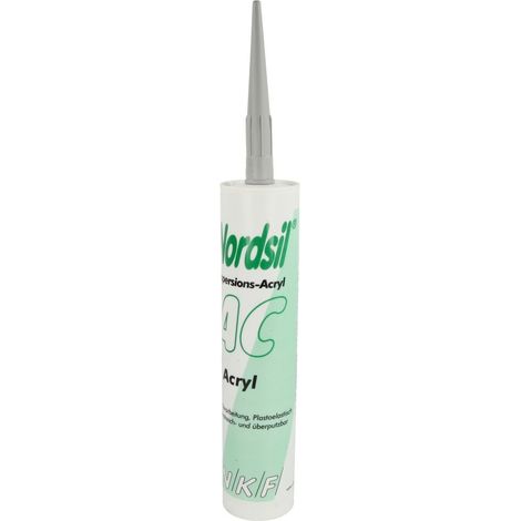 Mastic acrylique en dispersion aqueuse gris 310 ml