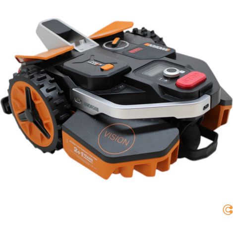 [GEBRAUCHT] Worx Akku Mähroboter 20 V Landroid Vision M600 18cm/600m² Mit App Trimmer Robo497 B-Ware (1/2)