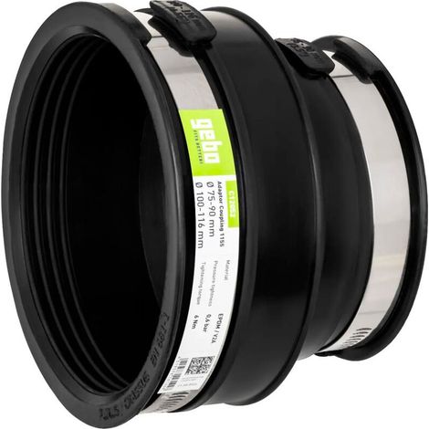 Réduction Geboflex multi-tuyaux (PVC, métal, céramique, béton) Ø110/125 - 100/116 (1/3)