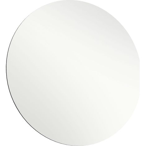 Levede 40cm Round Wall Mirror Frameless Tempered Glass Explosion-Proof Decor
