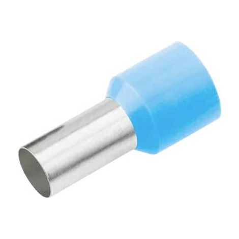 CIMCO 187203 EMBOUT SIMPLE DEXTRÉMITÉ DE CÂBLE 0.25 MM² PARTIELLEMENT ISOLÉ BLEU 100 PC(S)