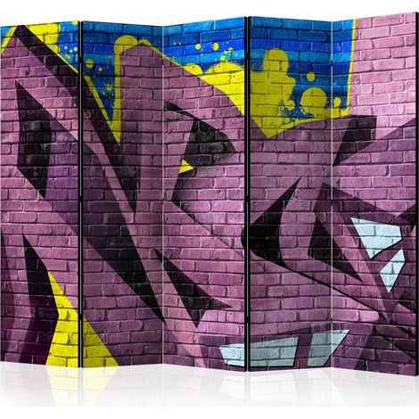 Paravento - Street art - graffiti II [Room Dividers] - 225x172 (1/4)