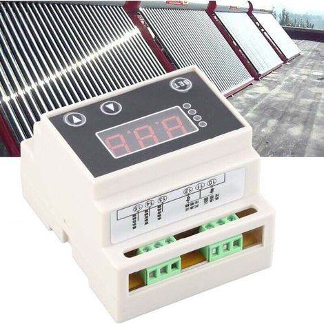 EW-802 AC220V Digital Solar Water Heater Thermostat Temperature Controller Accessory (accessoire pour chauffe-eau solaire)-- (1/5)