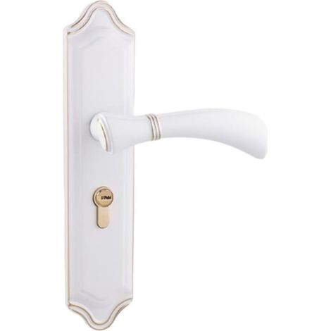 Serrure de Porte Intérieure Silencieuse, Style Américain, Vente en Gros, Verrou de Chambre à Coucher et Salle de Bain (1/2)