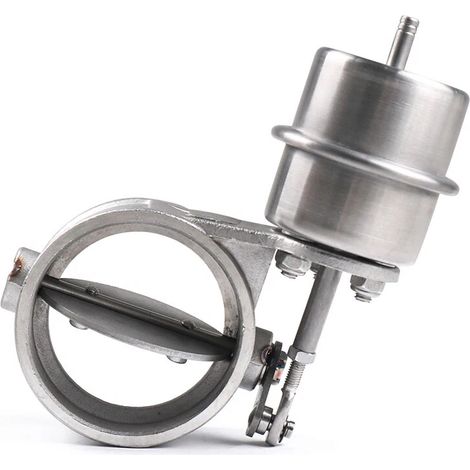 1PC Soupape d'échappement 63mm, Acier inoxydable 304, Actionneur à vide, Pour tuyau 2.5 pouces (1/5)