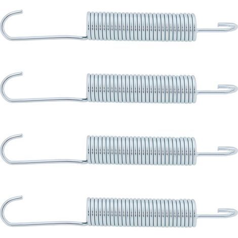 Set of 4pcs 115x14x1.9mm Galvanized Steel Double Hook Tilt Springs Replacement Part Suitable for Recliner Chairs and Sofas (1/5)