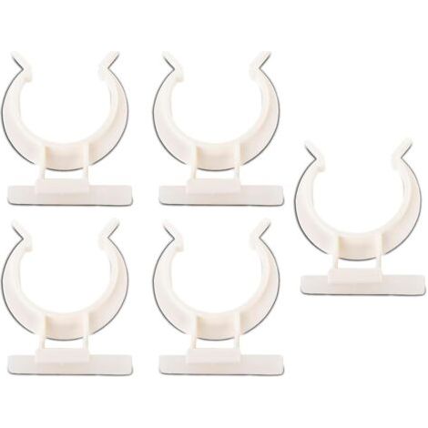 Lot de 10 Clips de fixation pour socle, hauteur 75 mm, diamètre 35 mm, pour pieds de meuble, cuisine et salle de bain (1/4)