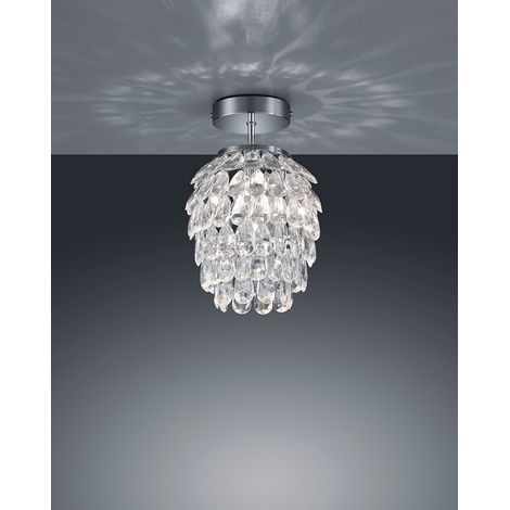 Plafoniera Soffitto Interno 4W Gemme Trasparenti 40 cm Petty GD Trio (1/2)