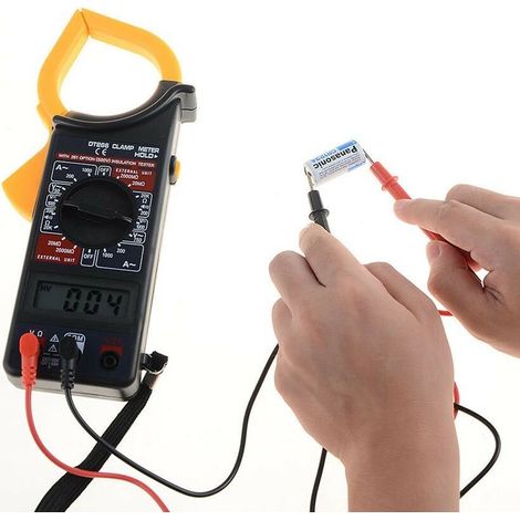 Tester Digitale Con Pinza Amperometrica Per Misurazioni (1/3)