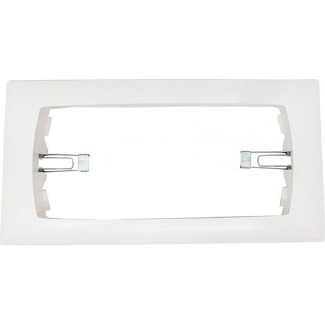 LEGRAND 661720PL  Marco de empotrar URA21LED PLUS para instalación en falso techo blanco