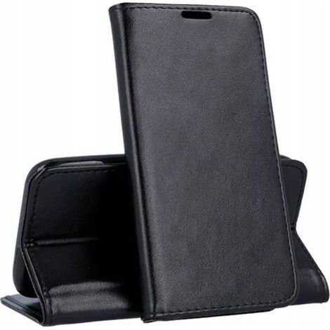 Étui magnétique à rabat pour Xiaomi Redmi Note 14 Pro noir