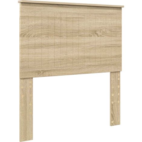 Maison Exclusive - Kopfteil mit Kopfteil Sonoma-Eiche 90 cm Holzw