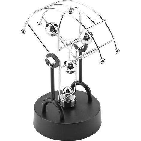 Dispositif électronique à secousses et à mouvements de va-et-vient, objet de décoration cinétique à mouvement perpétuel (B102) (1/5)