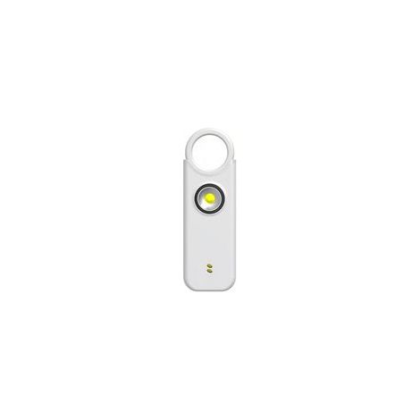 Alarme de sécurité puissante avec volume de 135 dB, indication de batterie faible, rechargeable, porte clés, alarme d'urgence personnelle pour femmes (1/5)