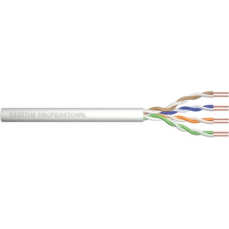 U/UTP Kat. 5e LS0H Datenkabel, grauer Draht, DCA DK-1514-VH-5 /500m/