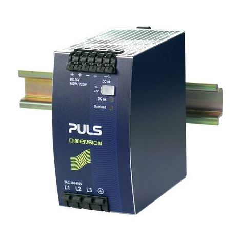 Alimentation rail DIN PULS DIMENSION QT20.361 42 V/DC 13.3 A 480 W 1 x (1/3)