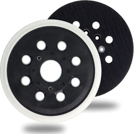 Lntyq Tray of Sanding 125 mm Compatible with Bosch RS035 GEX 125-1 AE, PEX 220 HAS, PEX 220 AE, SKIL 7402/7490 Sander Excentrique by Poweka (1/4)