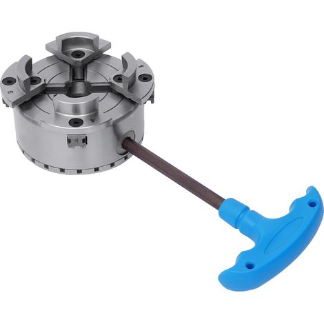 Mandril autocentrante, rosca M33, 3000 rpm, color plata. (1/2)