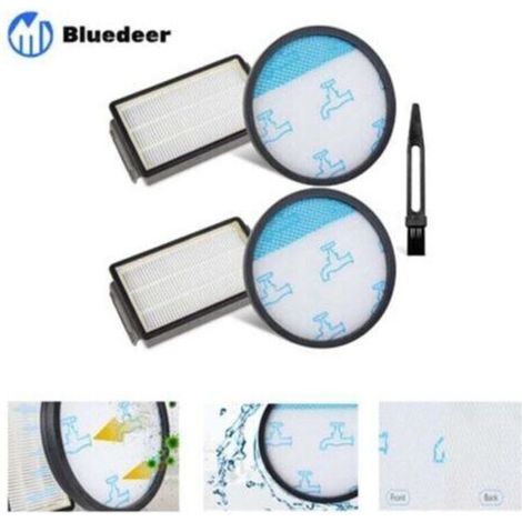 HEPA Kit de filtres pour aspirateur Rowenta COMPACT Power XXL RO4825EA RO4811EA RO4871EA RO4855EA RO4826EA RO4859EA RO4881EA (ZR78000 Filtres) Bluedeer (1/4)