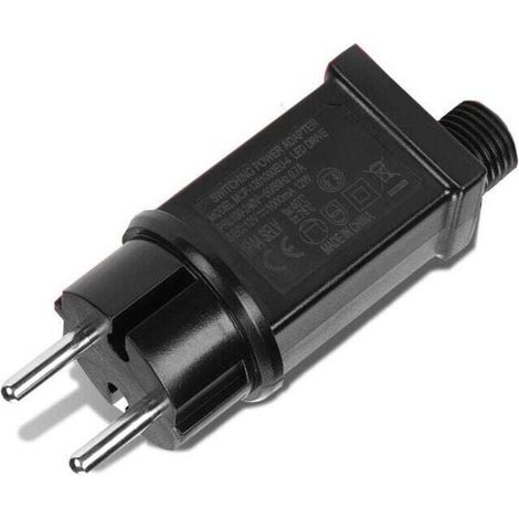 12V LED Power Supply, IP44 LED Transformer, Low Voltage LED Adapter Driver for Christmas Lights, String Lights (1/4)