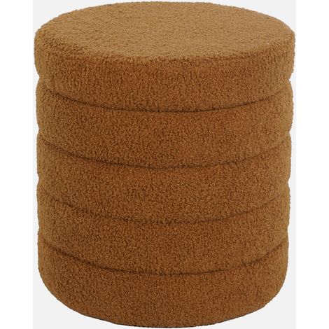 Sgabello con vano bouclé