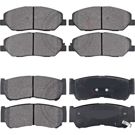 KIT PASTIGLIE FRENO ANTERIORI E POSTERIORI compatibile con HYUNDAI SONICA V (NF) / PASTIGLIE FRENANTI AUTO OEM FDB1733 FDB4246,FDB4247 / SOSTITUZIONE DIRETTA / BASSA POLVERE / SILENZIOSO