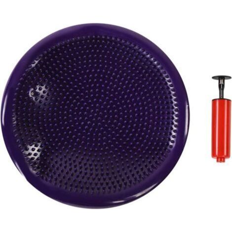 Sgabello da yoga spesso e viola, tappetino per il recupero della caviglia, tappetino per l'equilibrio, cuscino per massaggio yoga, riparatore di caviglie