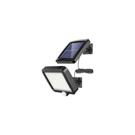 Lampe Solaire extérieure, Lampe Solaire extérieure 56 LED avec détecteur de Mouvement, étanche IP65, Angle d'éclairage de 120 °, utilisé pour Les Jardins