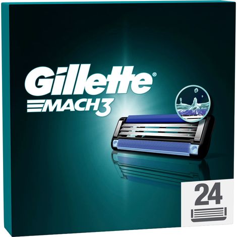 Gillette Mach3 Systemklingen 24er - Online Versandvariante Rasierklingen