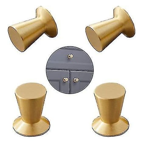 Boutons de tiroir style laiton vintage, poignées de meuble, un seul trou