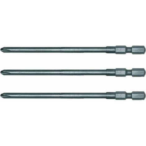 Makita P-67773 5mm x 157mm Pack of 3 Autofeed Screwdriver Bits For DFR550 BFR550