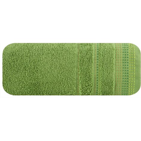 Toalla Pola 70x140 07 verde rizo 500 g/m2 (1/4)