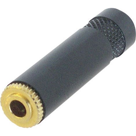 Rean AV NYS240BG Klinken-Steckverbinder 3.5 mm Buchse, gerade Polzahl: 3 Stereo Schwarz 1 St.