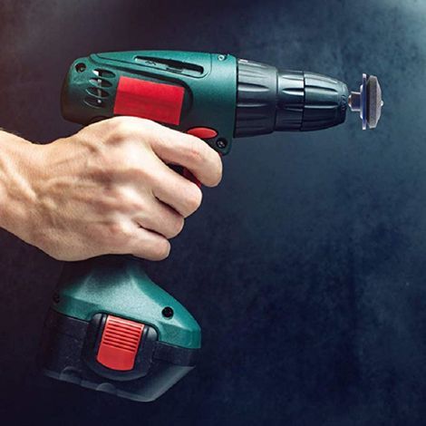 Affûteur de Lames de Tondeuse à Gazon pour Perceuse Électrique ou Manuelle – Haute Résistance et Dureté, Bleu (1/5)