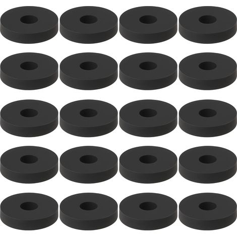 Lot de 20 joints de robinet chaud et froid de lavabo 19,75 x 6 x 4 mm pour robinet à filetage BSP de 1,9 cm (1/5)